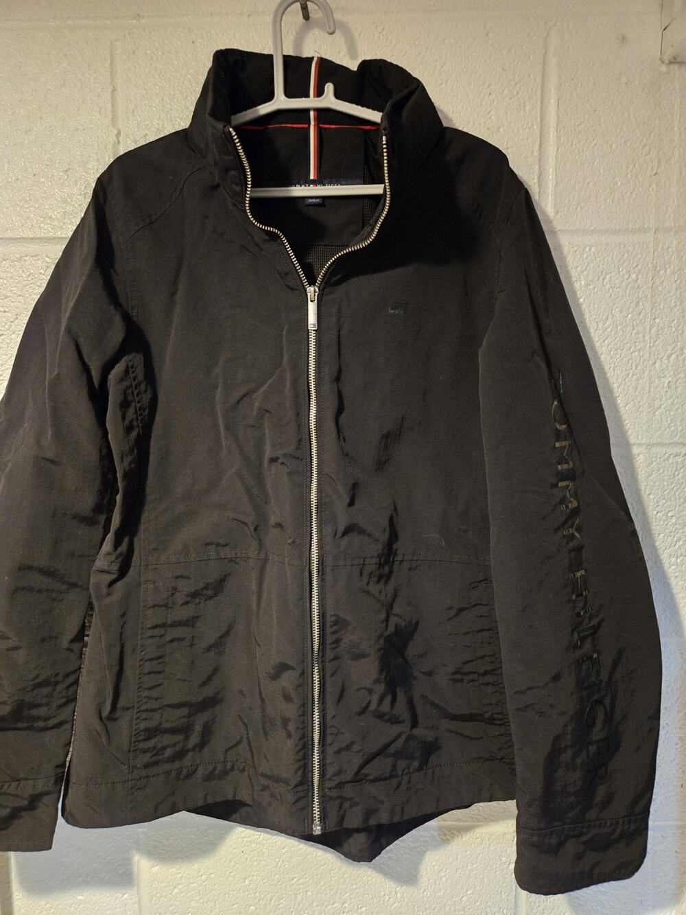 Tommy Hilfiger Womens Black Jacket M Used Good Condition